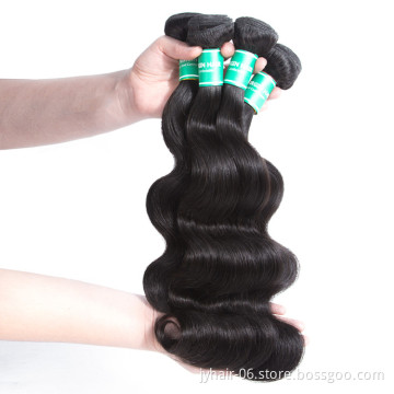 Wholesale Virgin Brazilian Human Hair Weave,Cheap Bundles Of Weave Brazilian Hair,Human Hair Weave Bundle With Closure